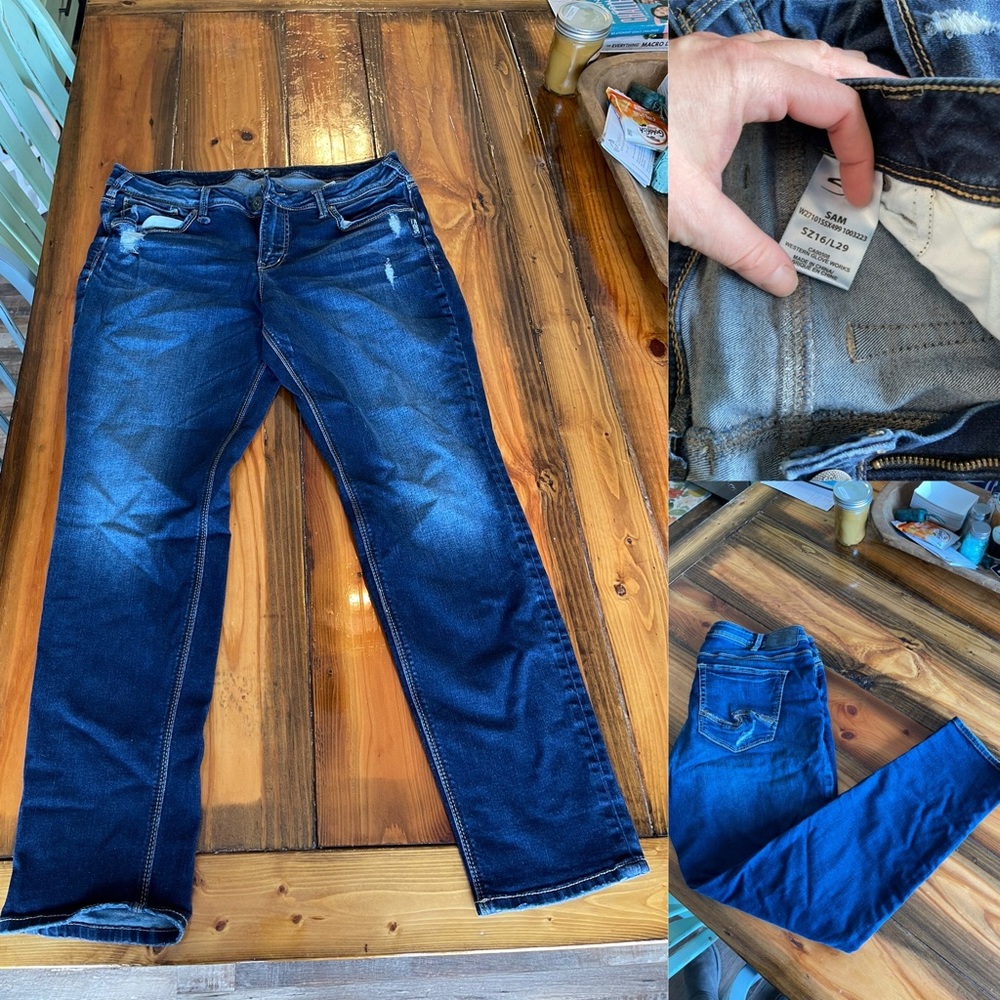 Silver jeans -Sam
